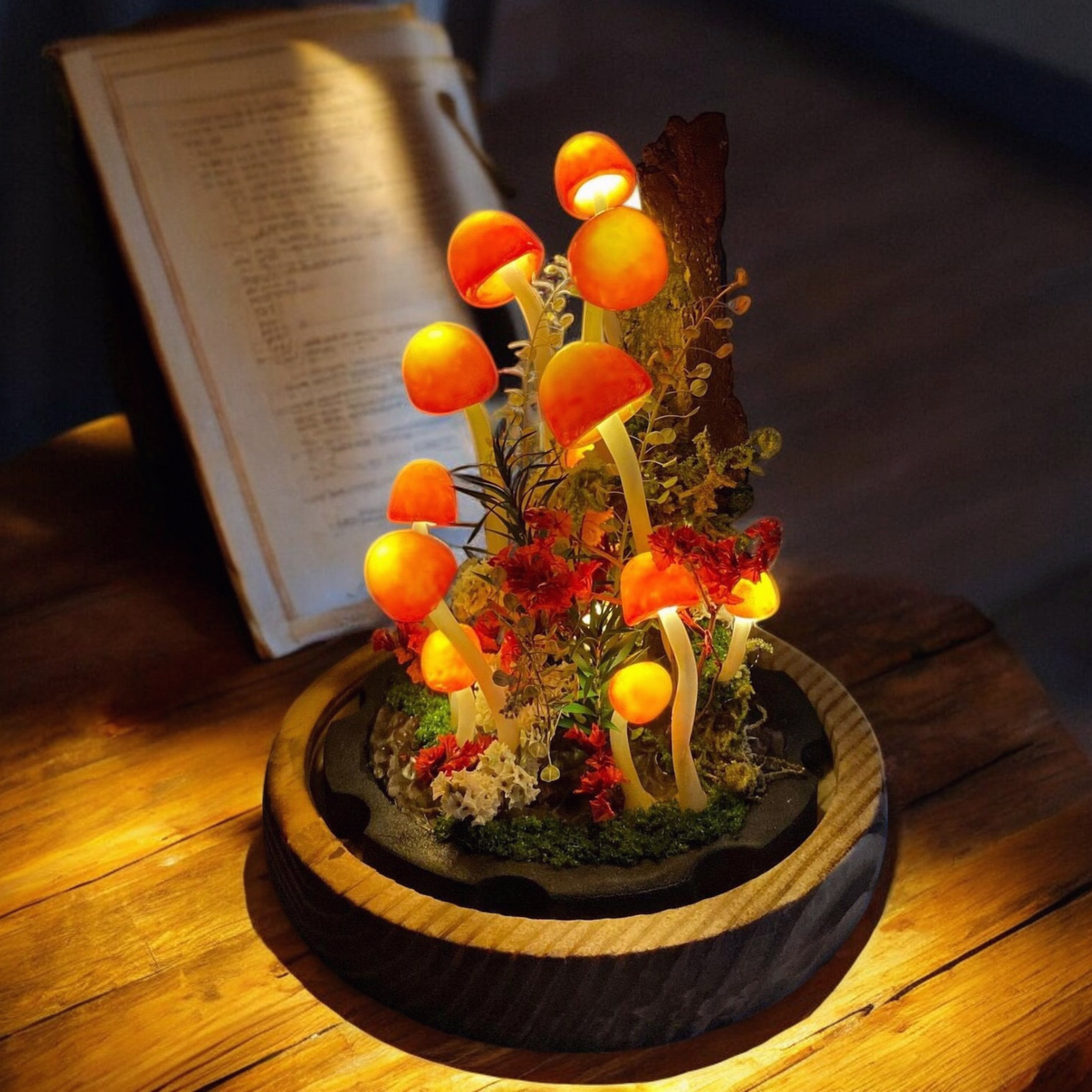 Whimsical Mushroom Night Light